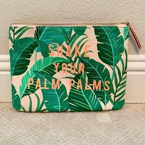 Stella & Dot Shake Your Palm Palms Pouch
